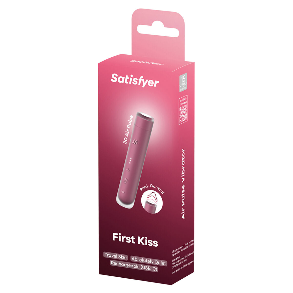 Clitoris Suction Stimulator Satisfyer Red-9