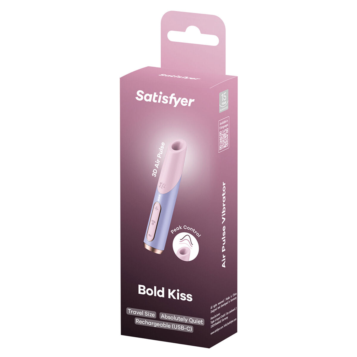 Clitoris Suction Stimulator Satisfyer Pink-1