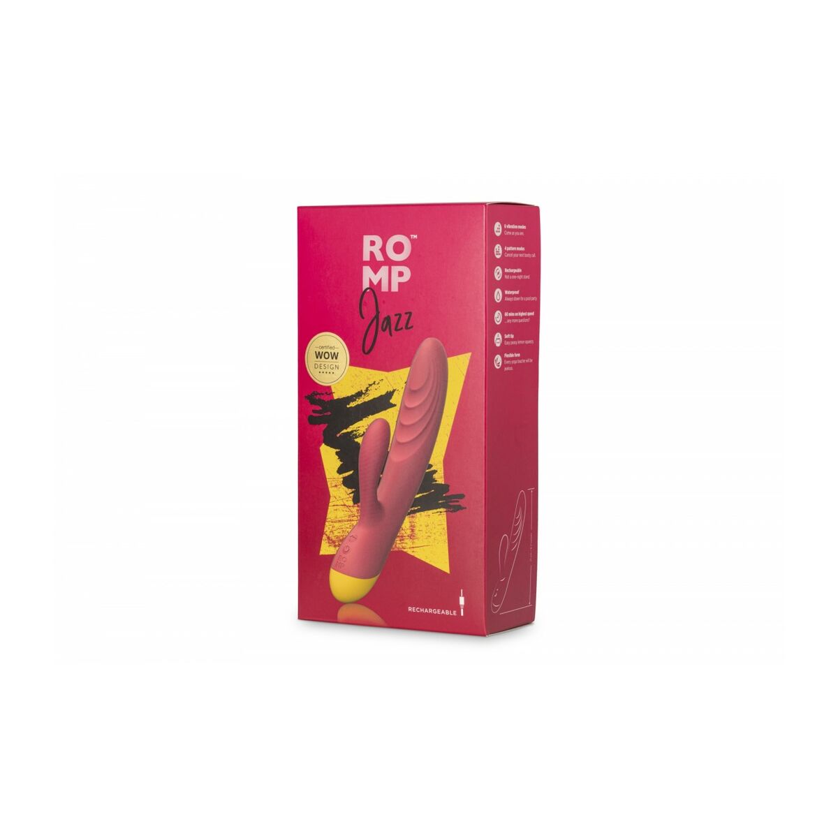 Vibrator Romp RPRBSGX Deep Red-10