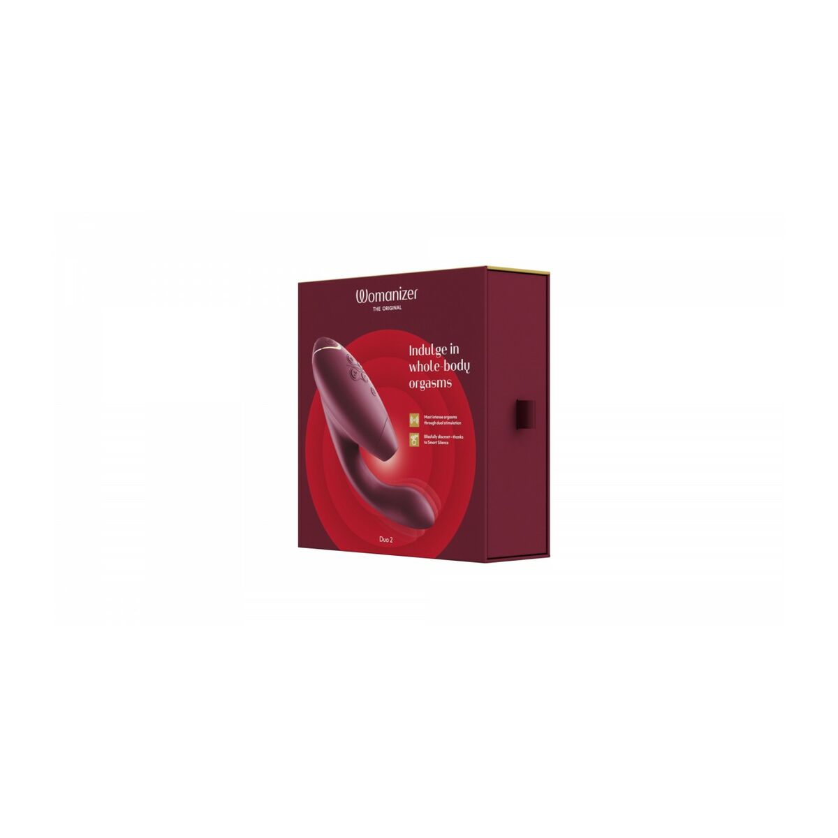 Vibrator Womanizer WOM171-BORDEAUX Burgundy-2
