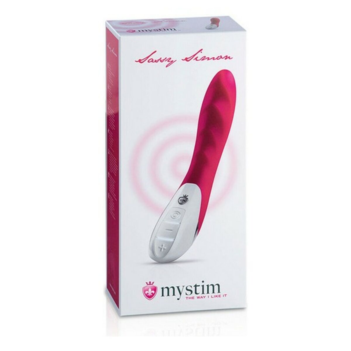 Vibrator Mystim Sassy Simon Pink-1