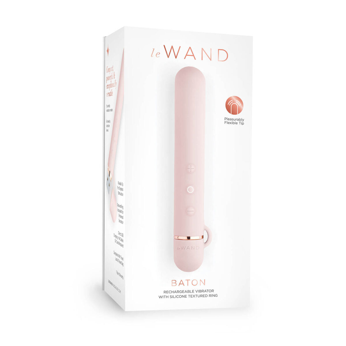 Vibrator Le Wand Baton Pink-0