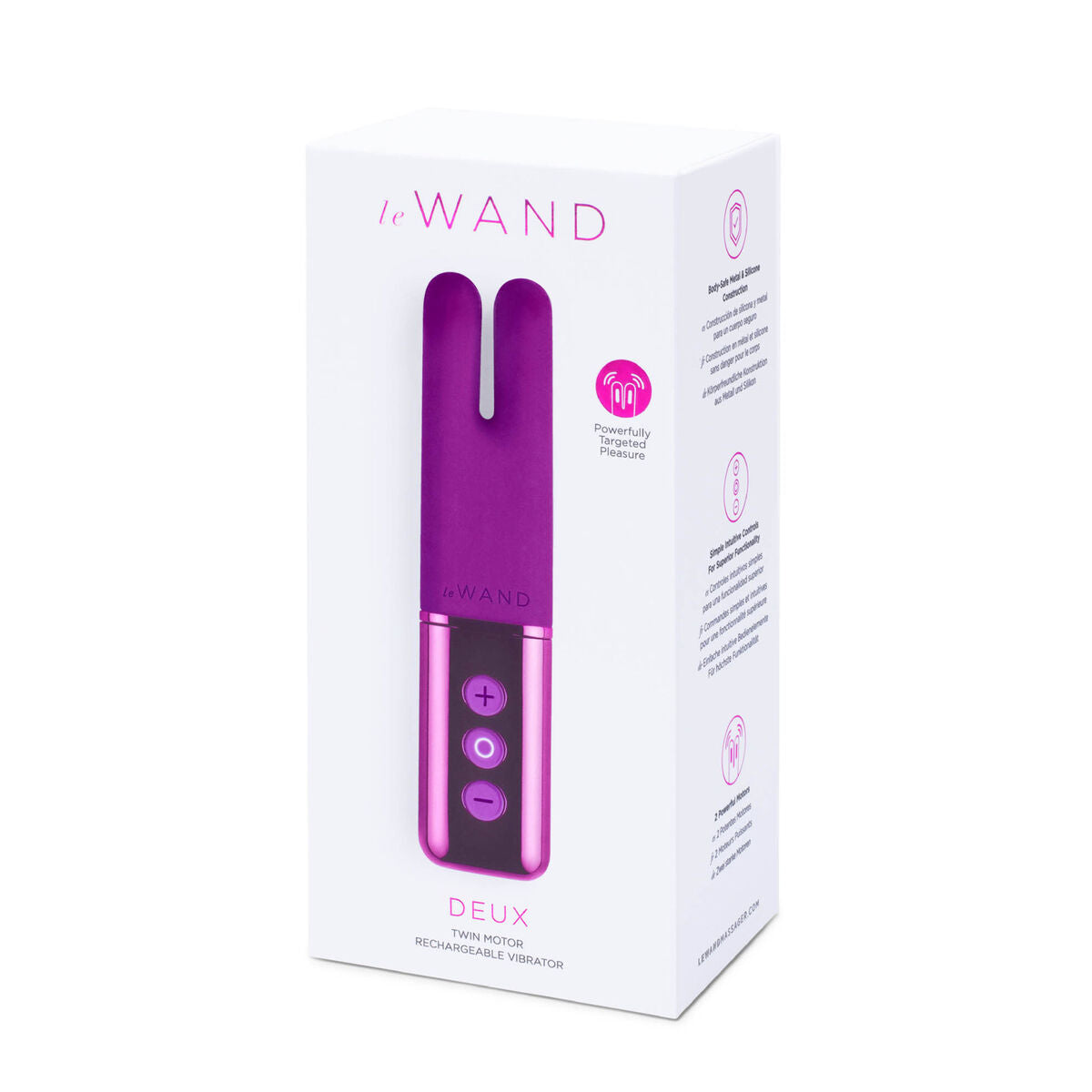 Mini-Vibrator Le Wand Deluxe Purple-1
