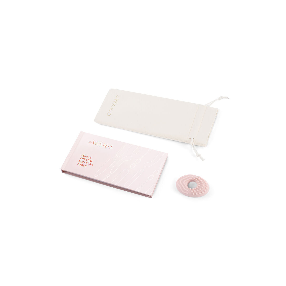 G-Spot Vibrator Le Wand Crystal Pink-3