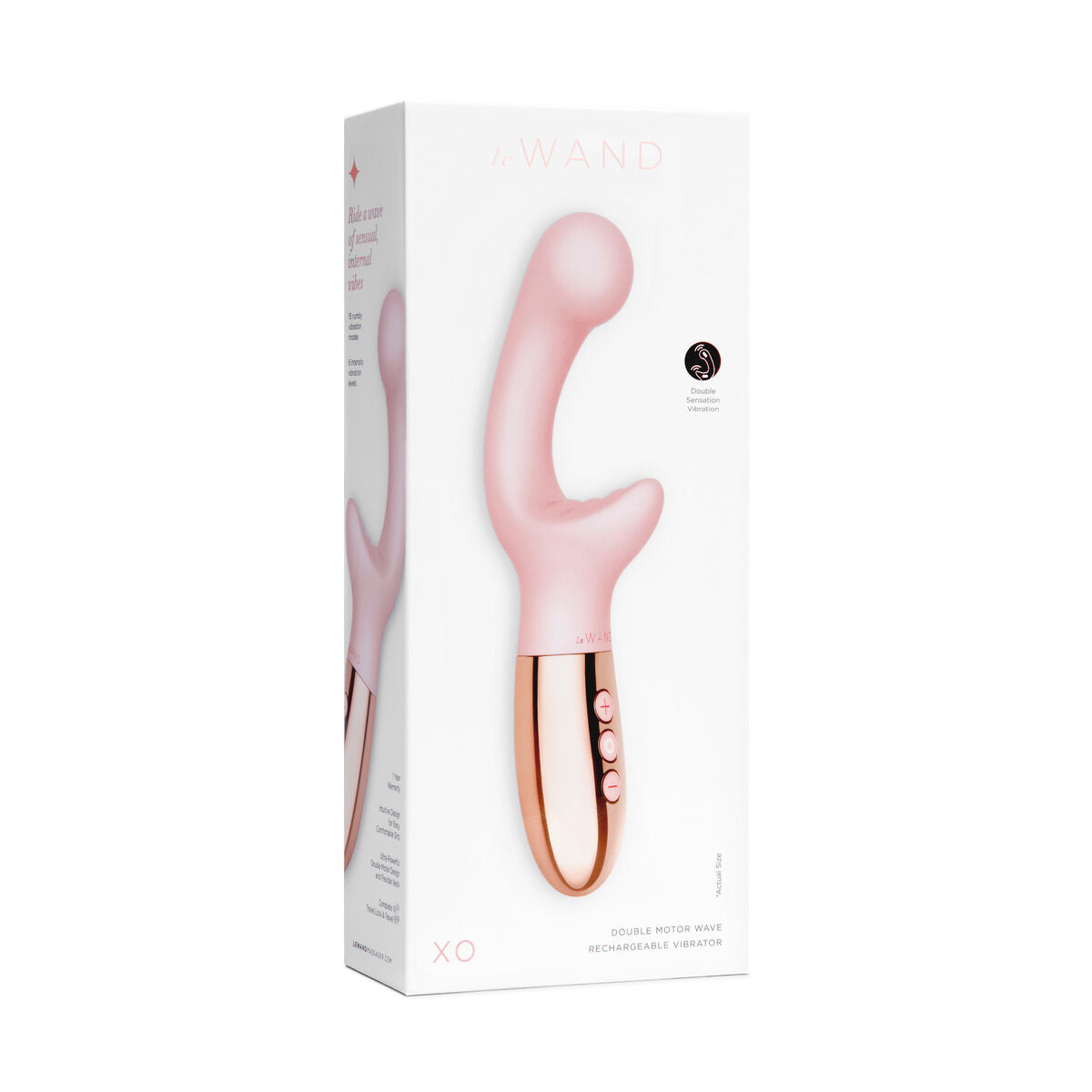 Vibrator Le Wand XO Rose Gold Golden-0