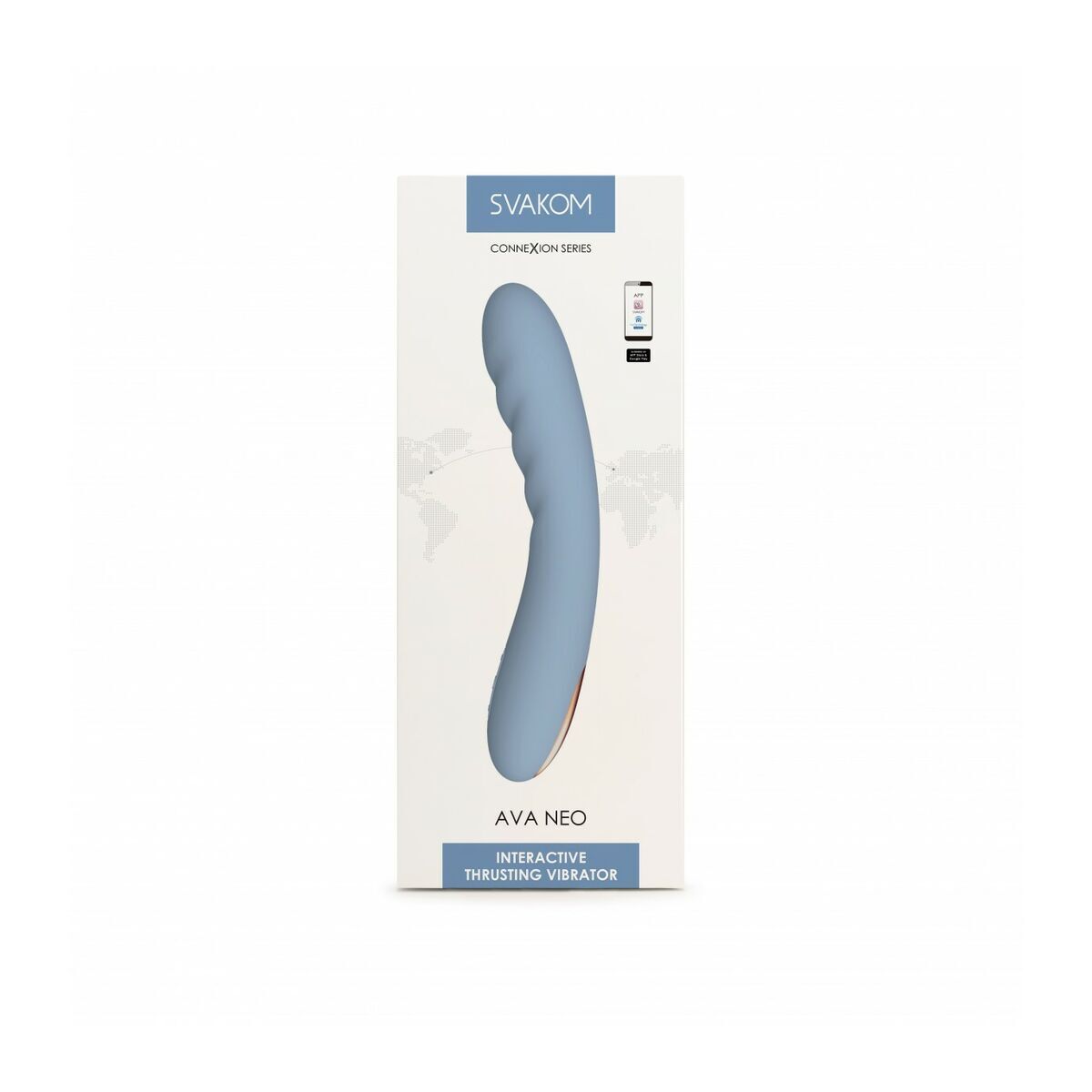 G-Spot Vibrator Svakom Blue-19