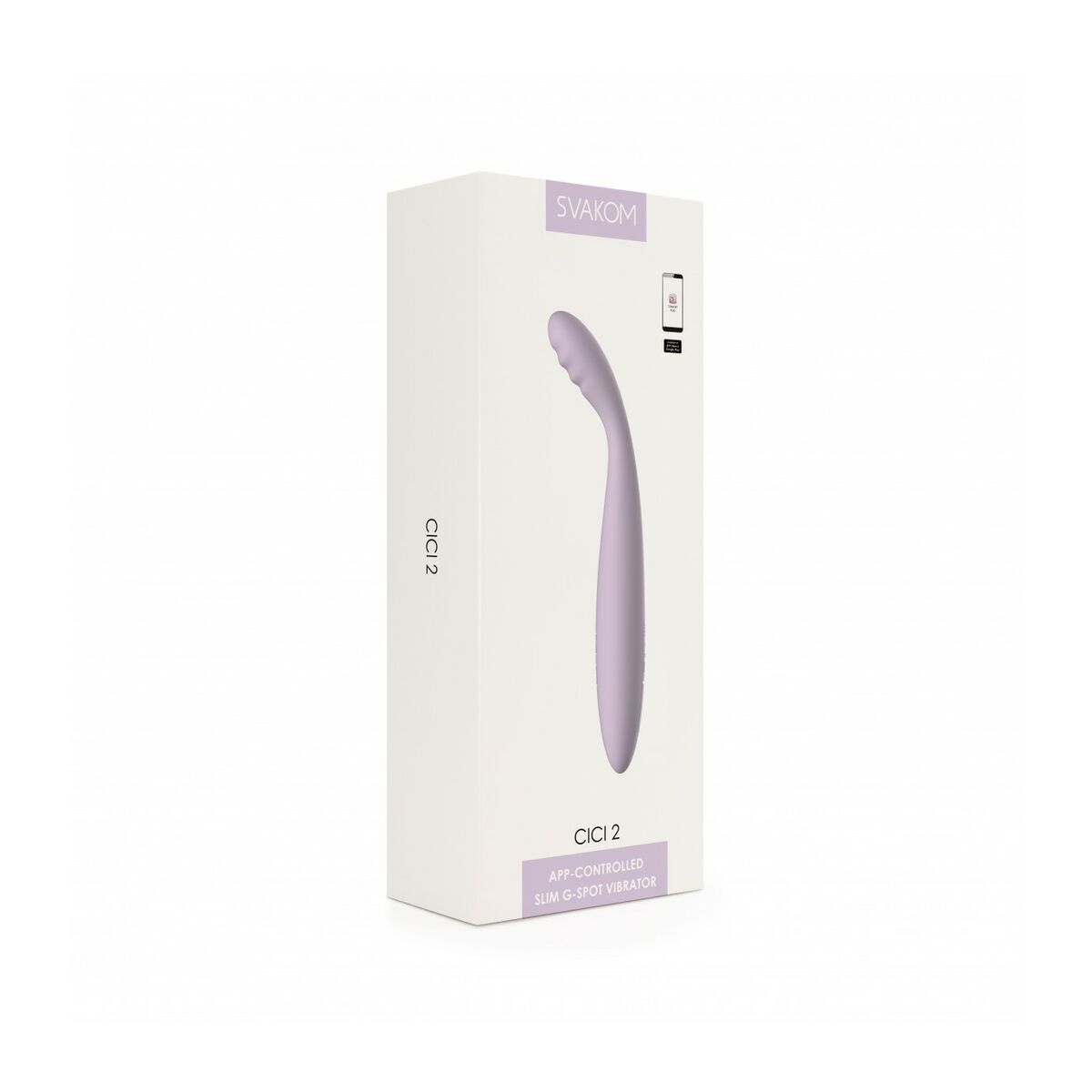 G-Spot Vibrator Svakom Lilac-17