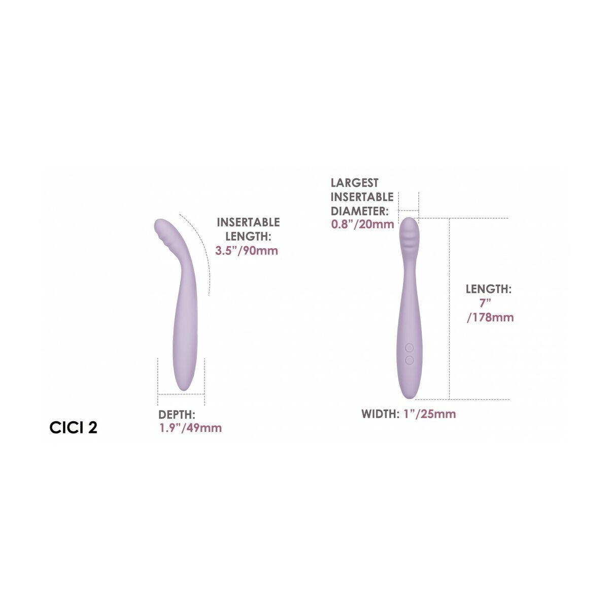 G-Spot Vibrator Svakom Lilac-6