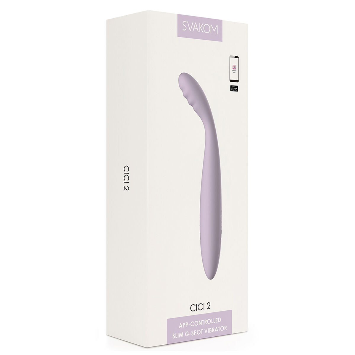 G-Spot Vibrator Svakom Lilac-1