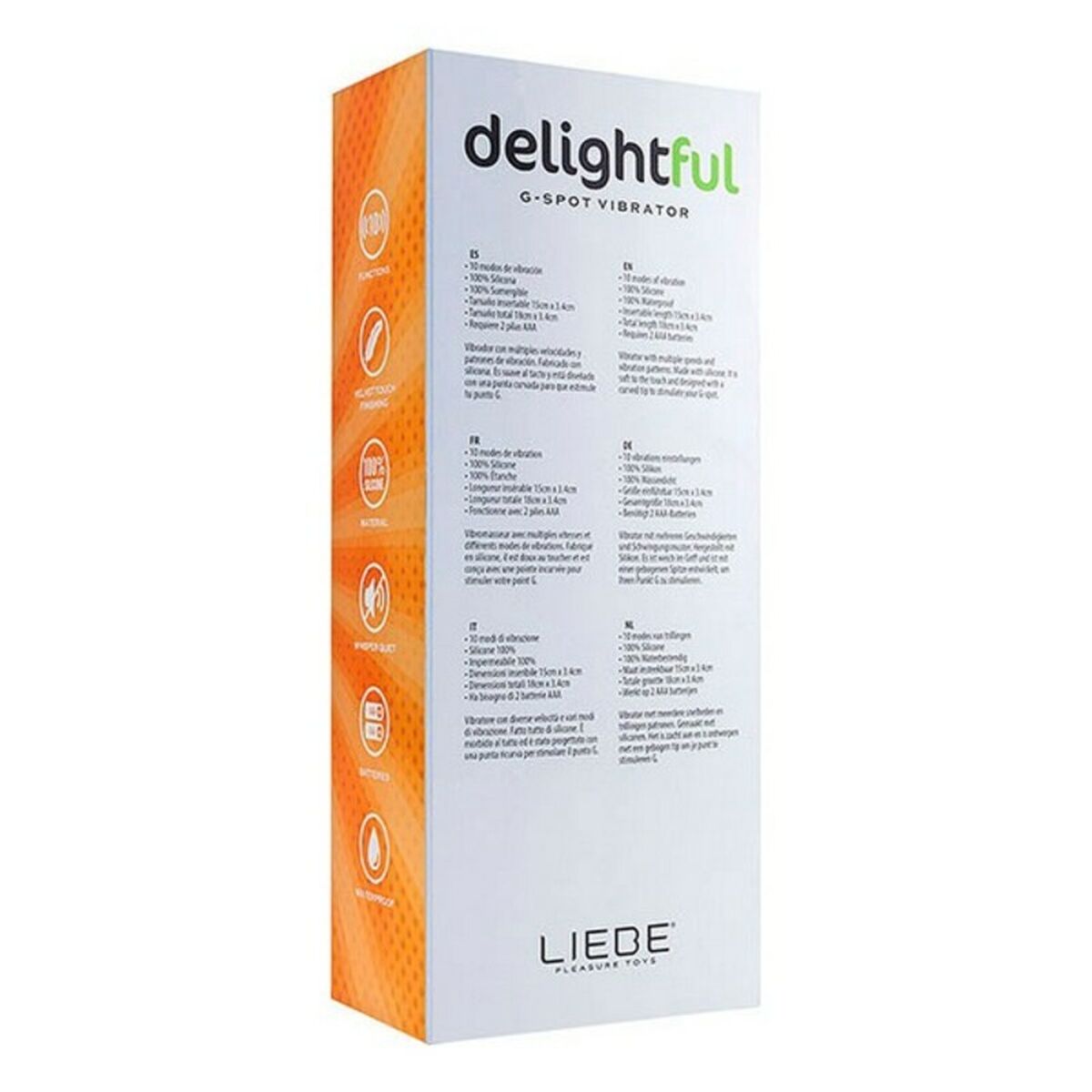 Vibrator Liebe Delightful Green-3