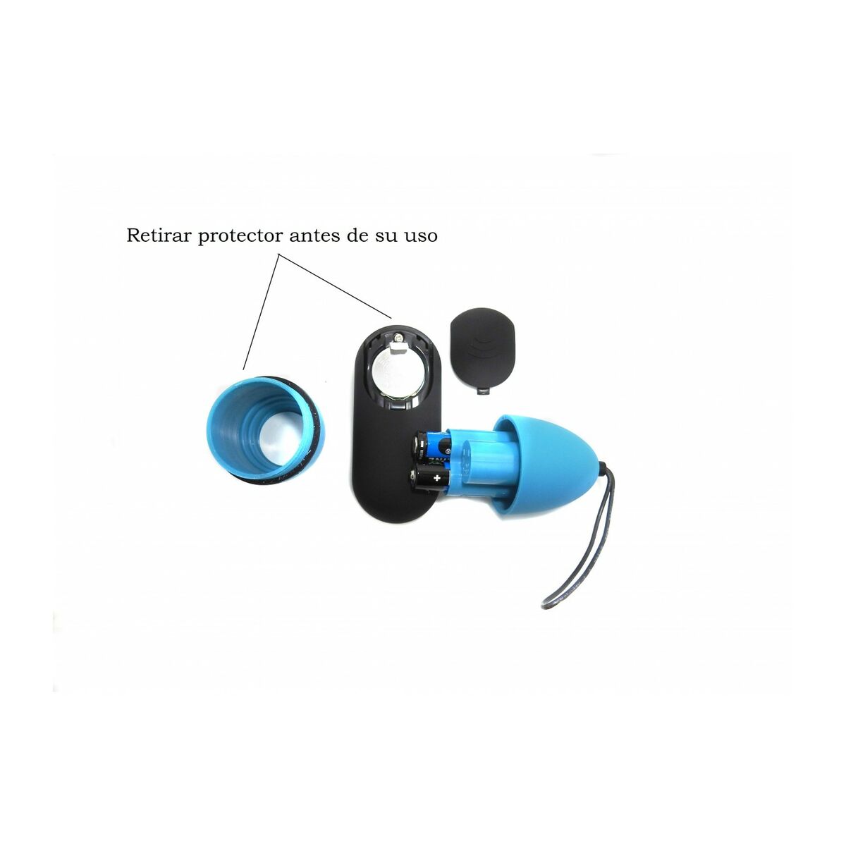 Egg Vibrator Virgite Blue-4