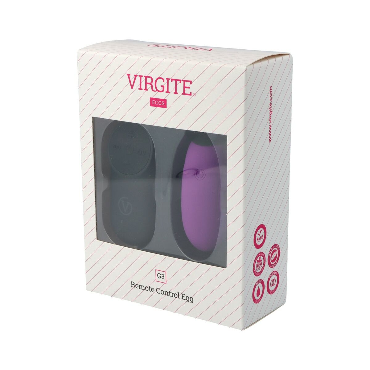 Egg Vibrator Virgite Purple-3