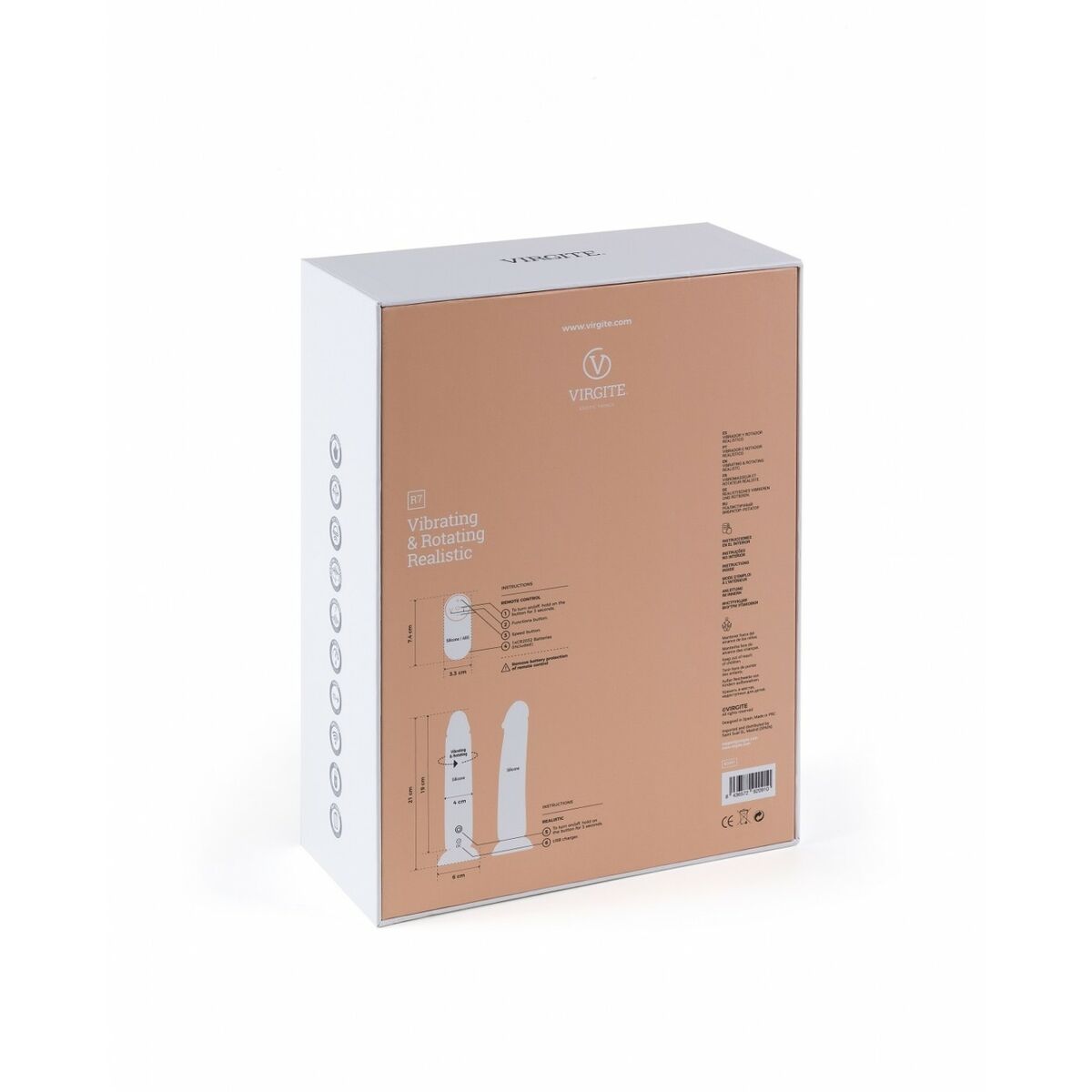 Realistic Vibrator Virgite-3