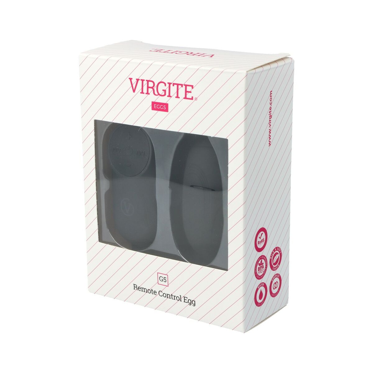 Egg Vibrator Virgite Black-3