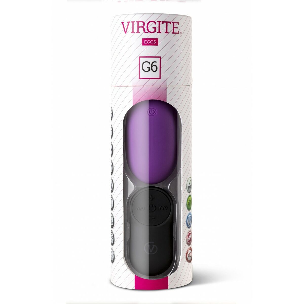 Egg Vibrator Virgite Purple-5