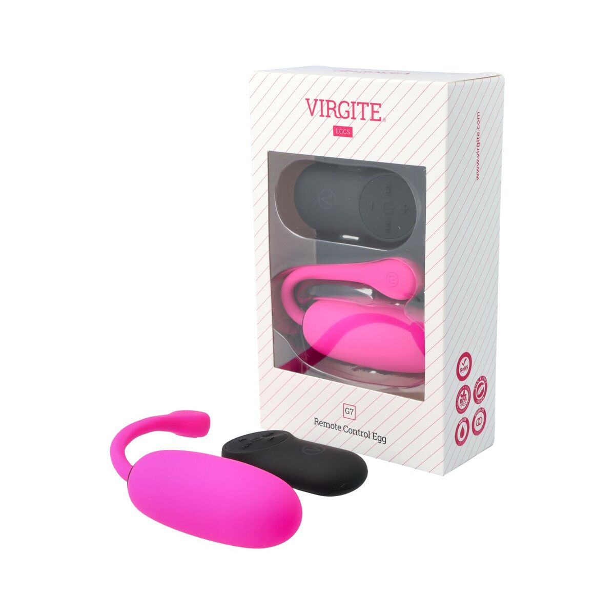 Egg Vibrator Virgite Pink-6