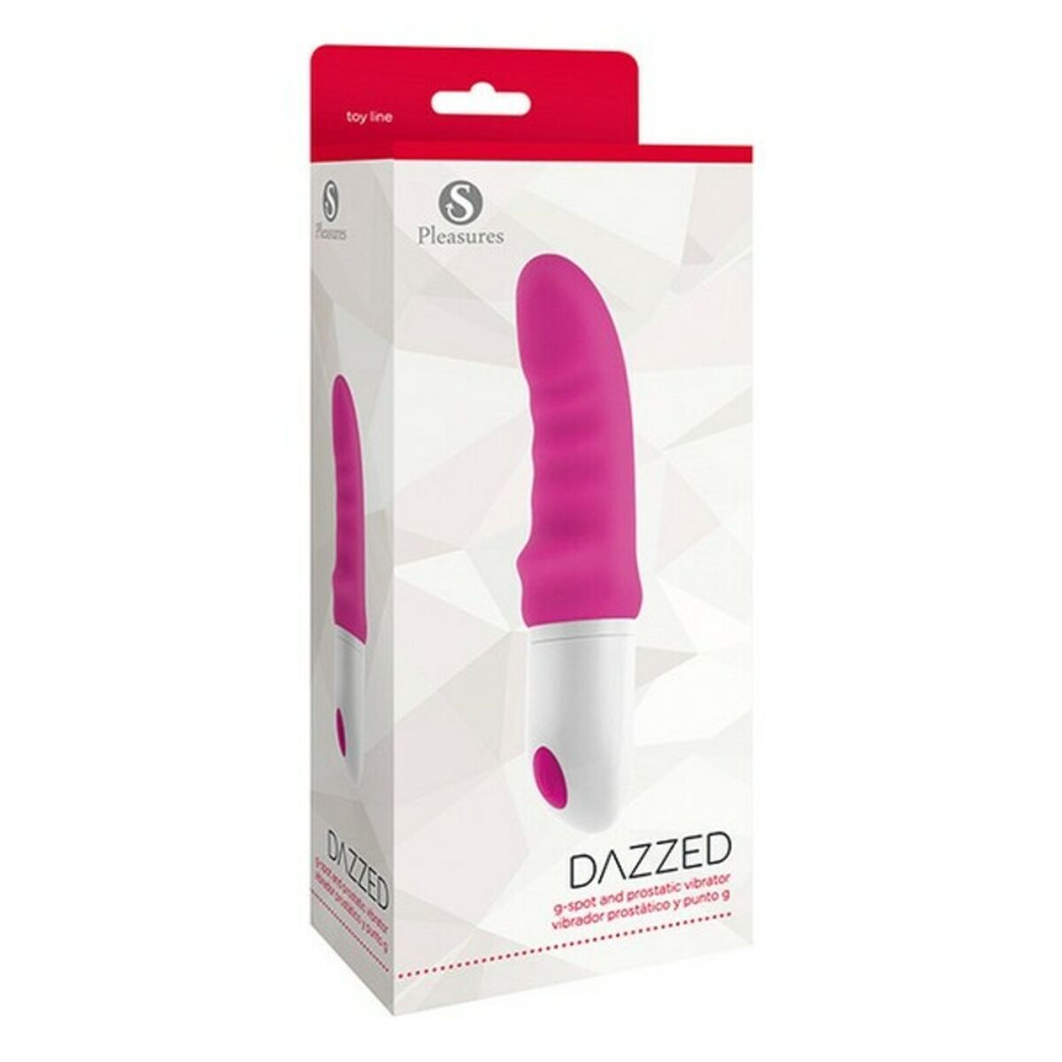 Vibrator S Pleasures White/Pink-1