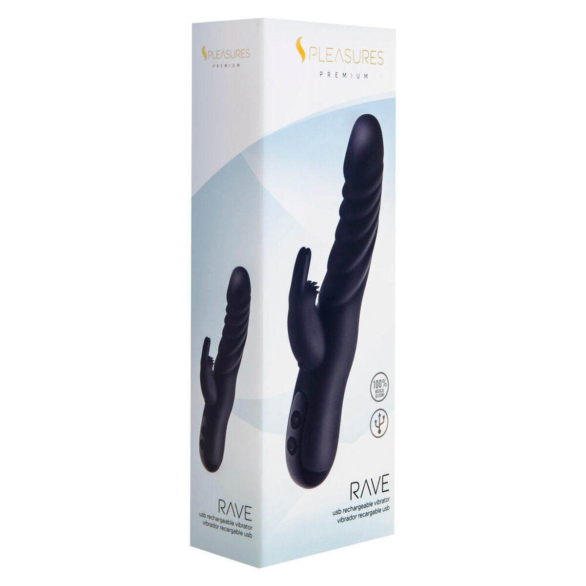 Vibrator S Pleasures Black-0