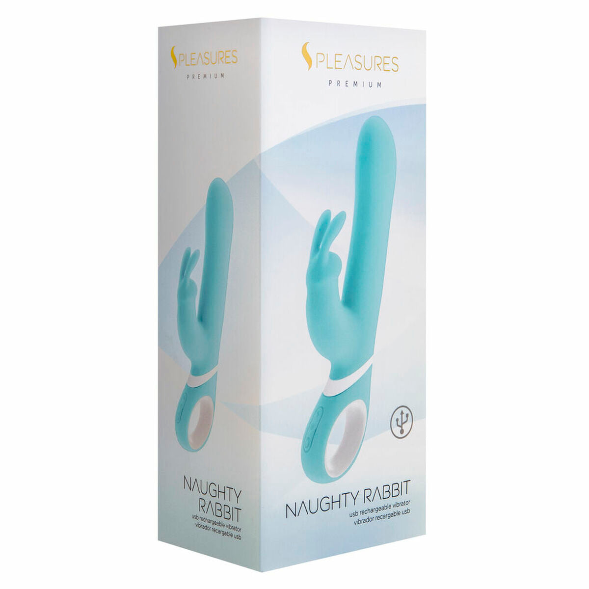 Vibrator S Pleasures Turquoise-0