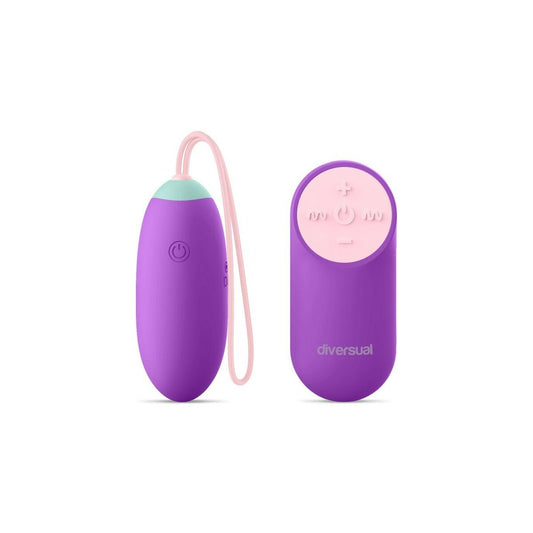 Egg Vibrator Diversual Purple-0