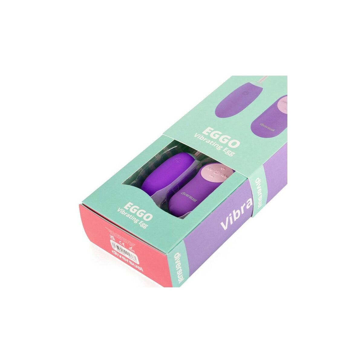 Egg Vibrator Diversual Purple-6
