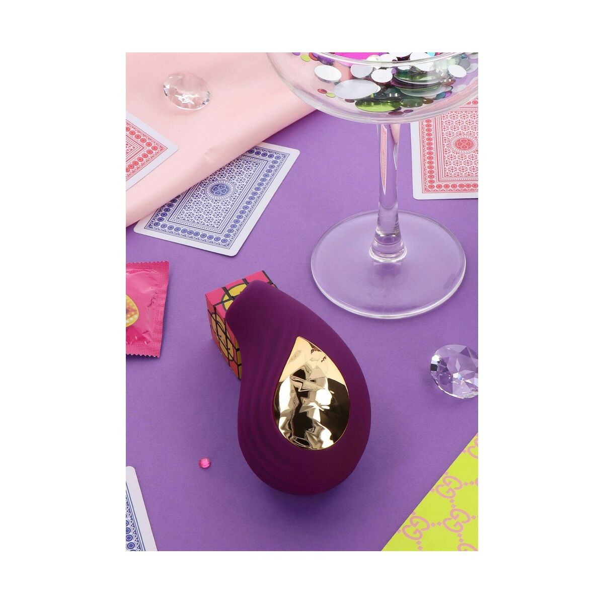 Vibrator Toy Joy Purple-2