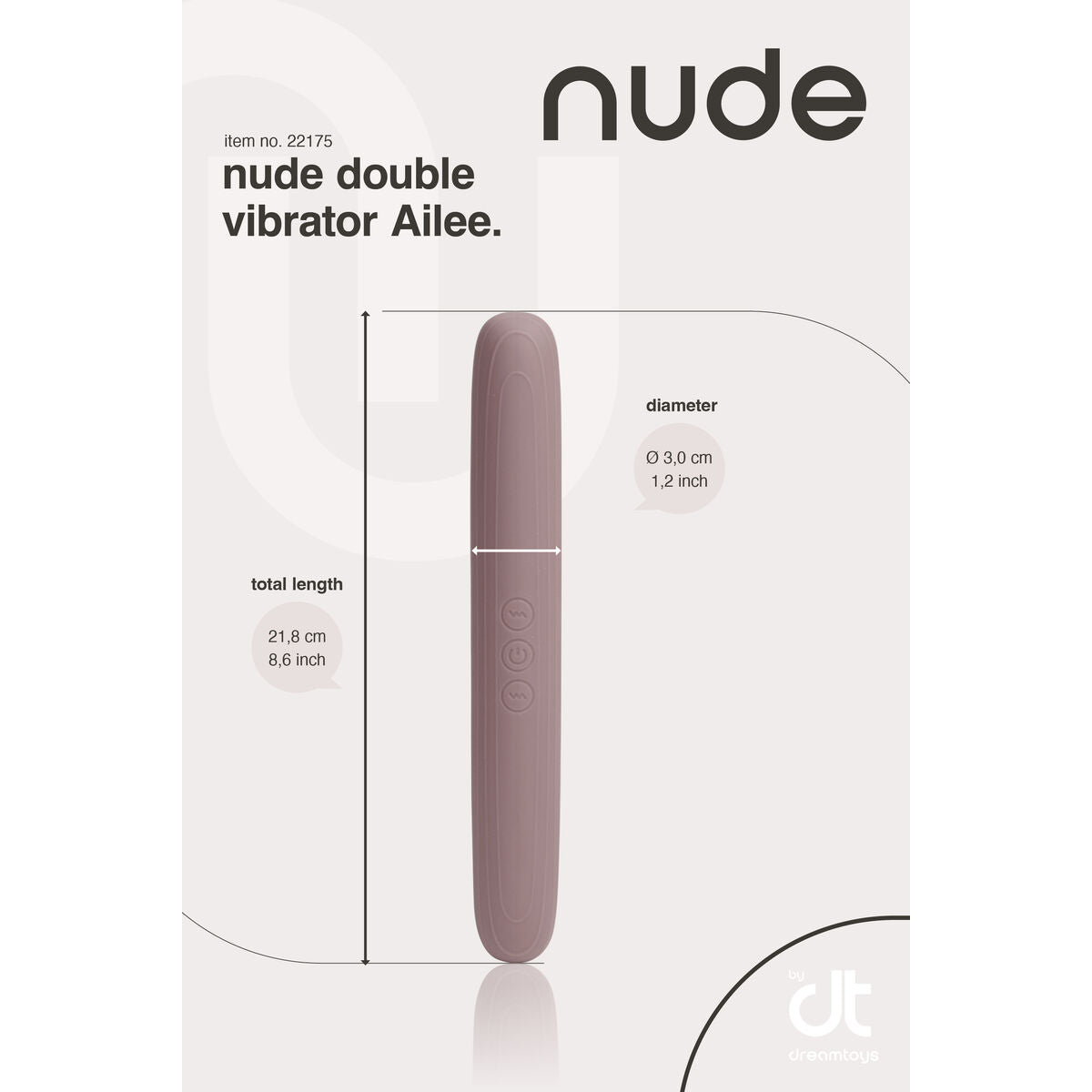 Vibrator Dream Toys Nude Purple-2