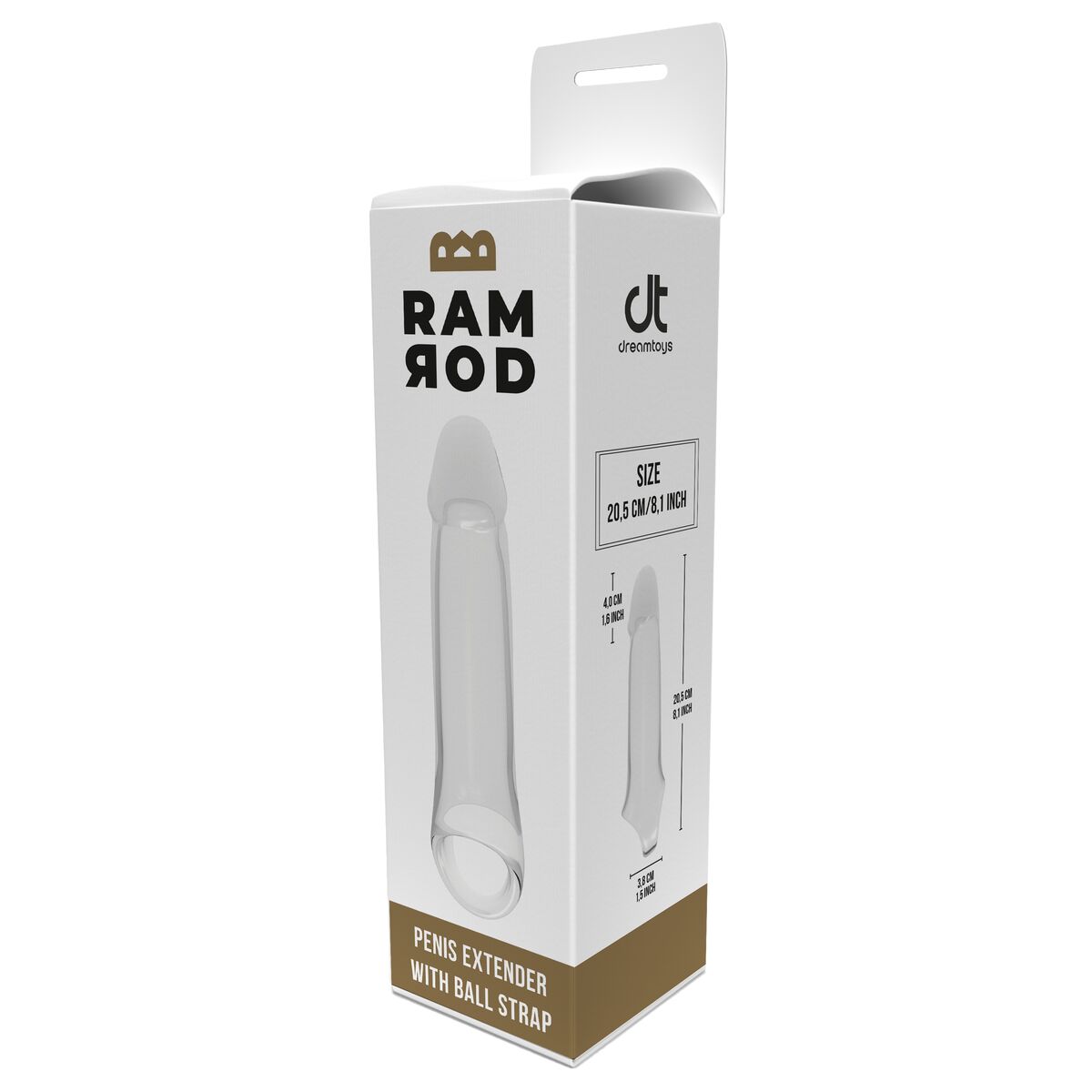 Penis cover Dream Toys Ramrod Ø 4 cm-1