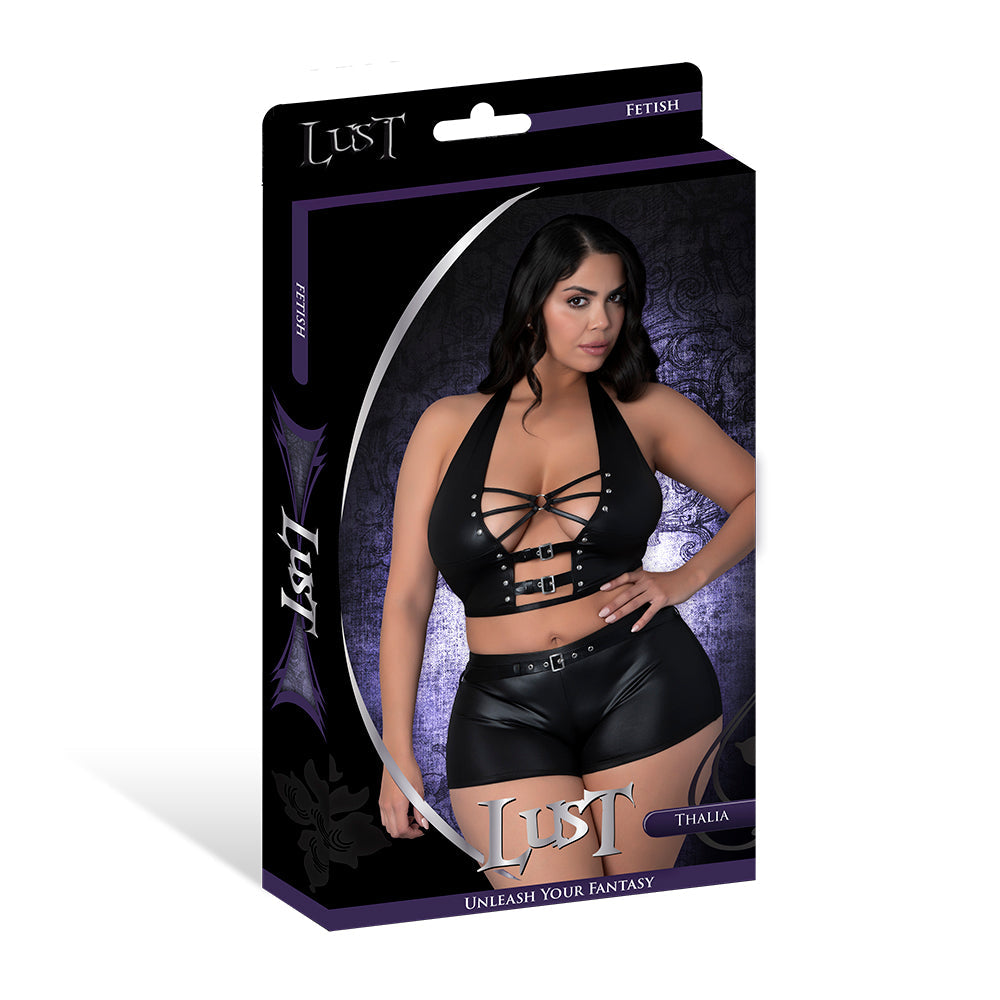 Lust Fetish Thalia Black Queen Size-4