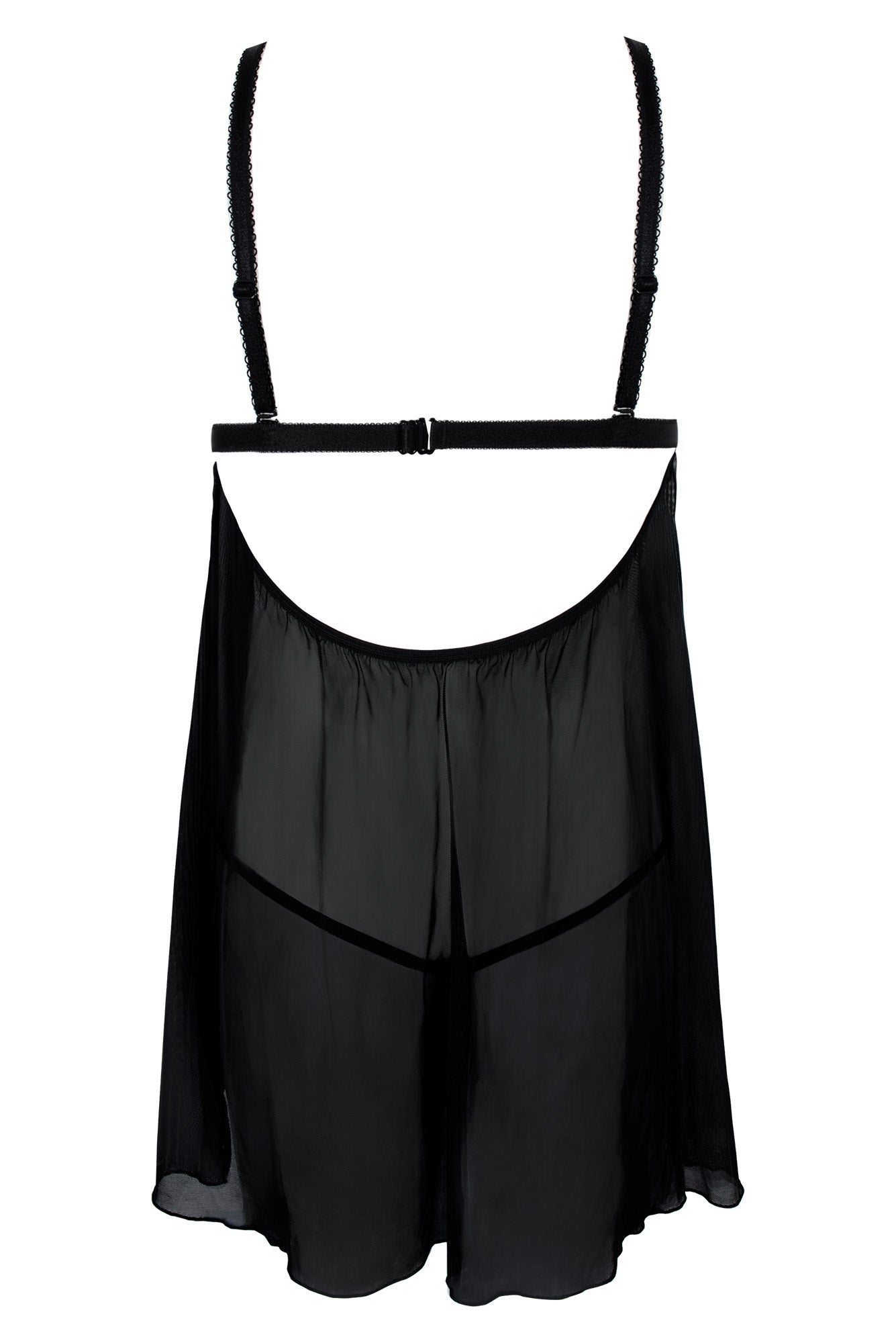 black Chemise Maya - 3XL-3