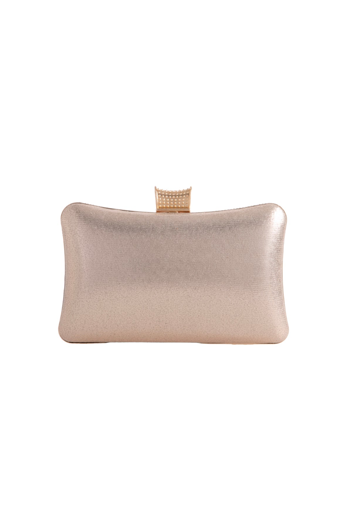 Champagne Diamante Clutch Bag-2