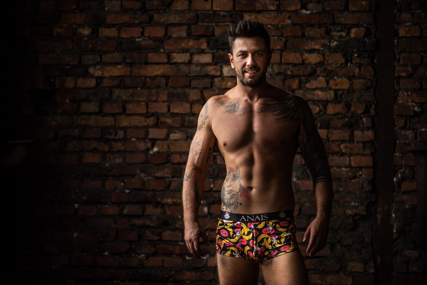 Men Boxer Shorts 053663 Banana - 3XL-4