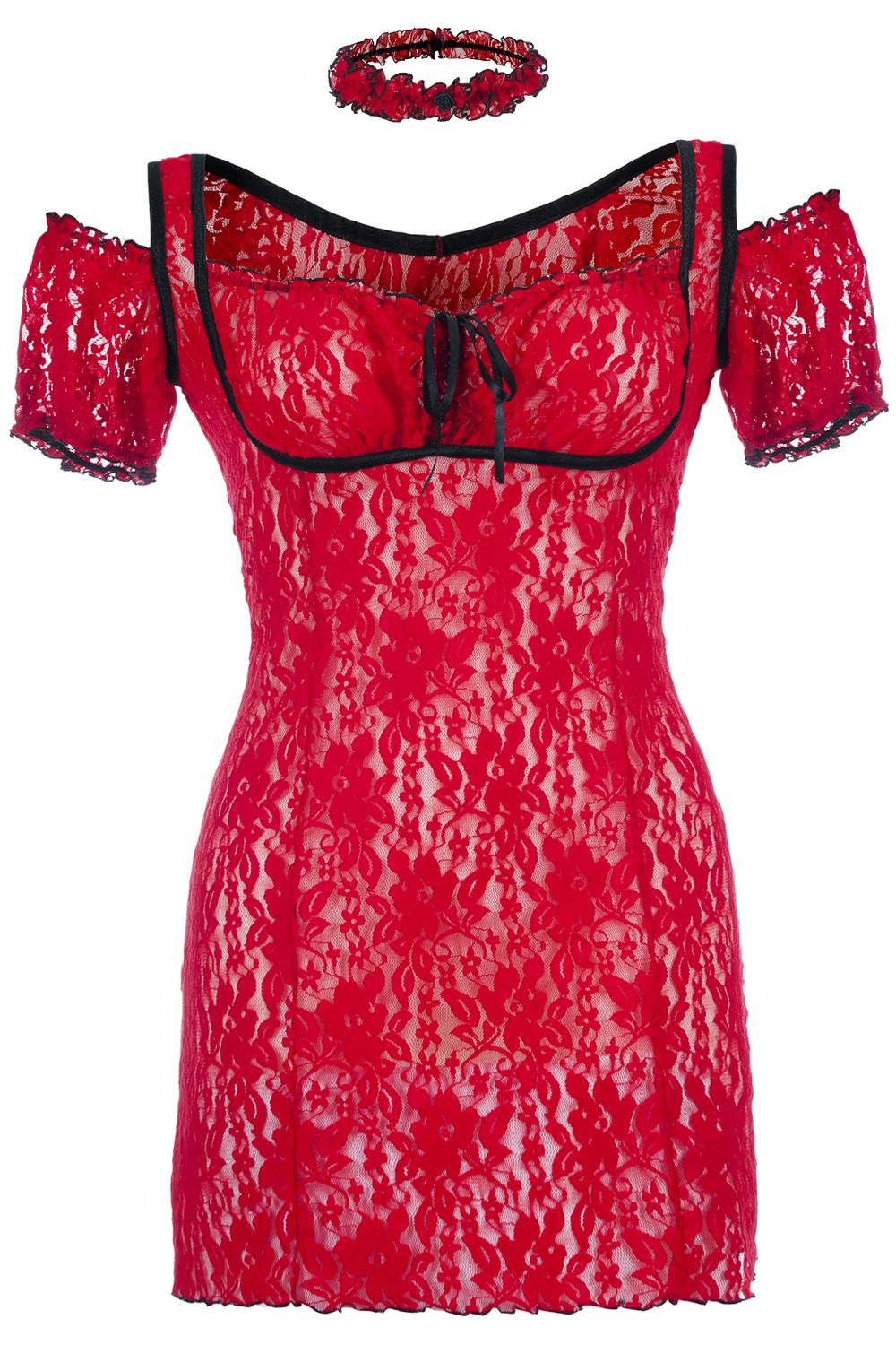 red chemise SB/1008 54/56 Sexy Base-1