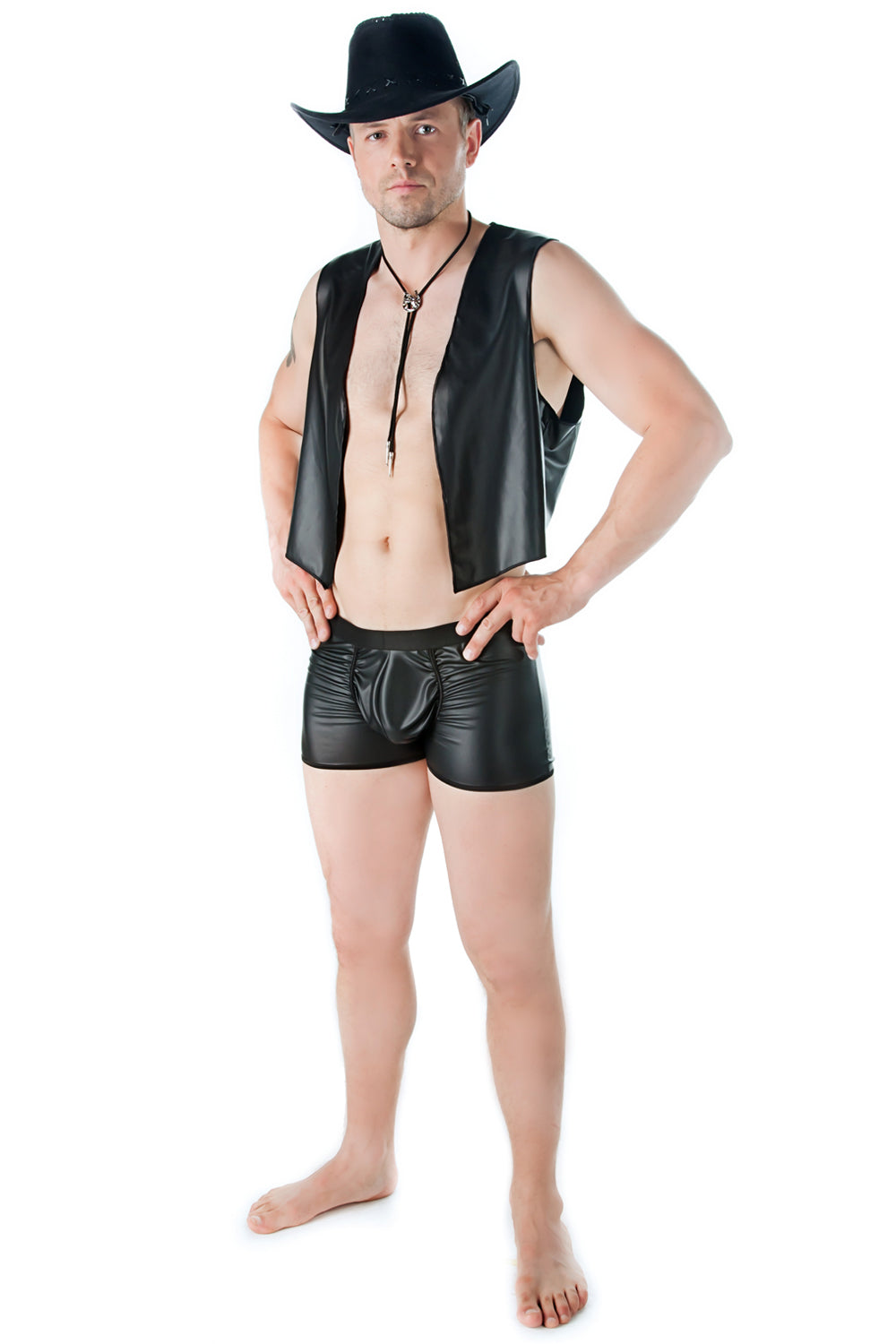 black Mens Boxer SW/106 XXL/XXXL by Andalea Sexy Work Collektion-1