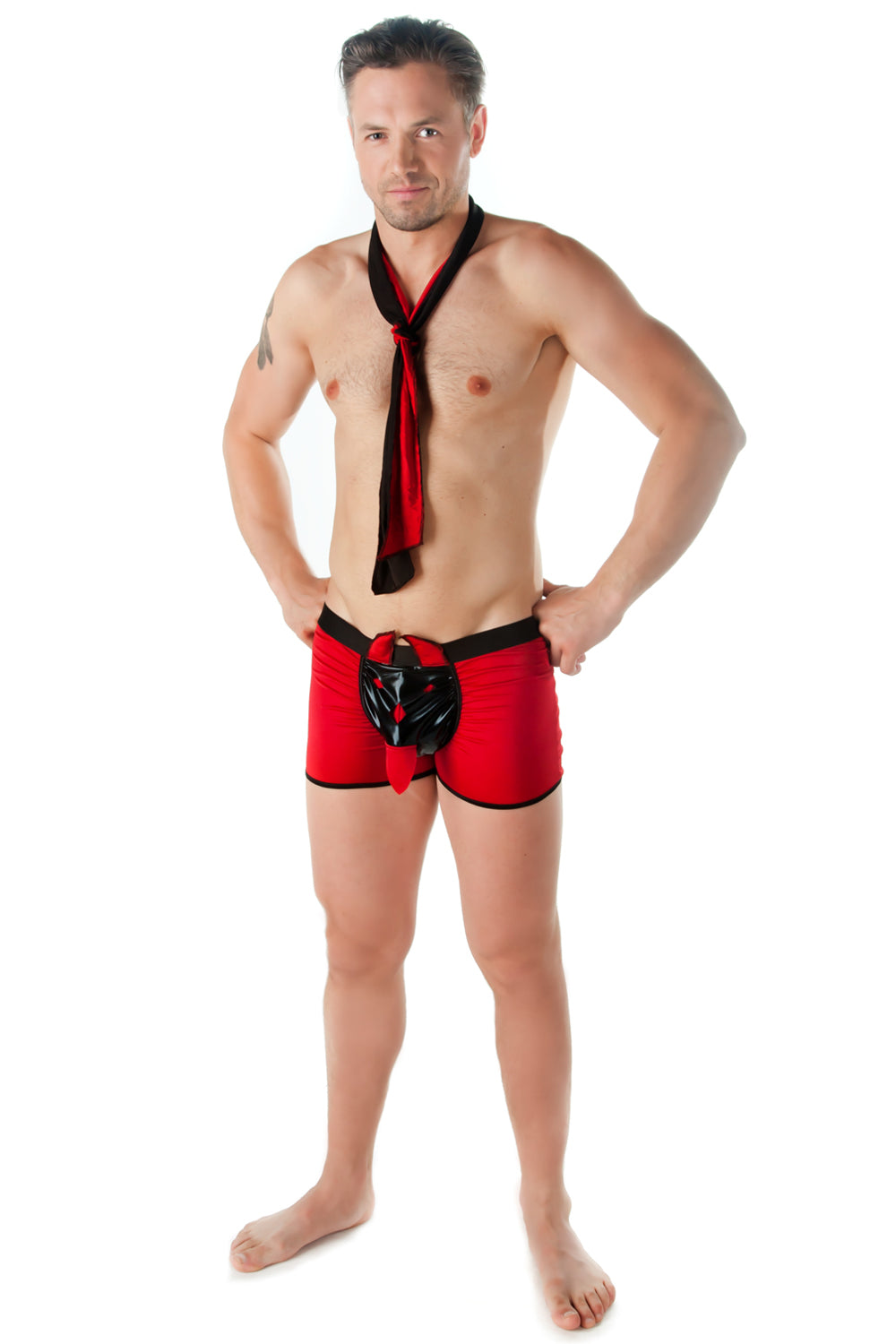 red/black Mens Boxer SW/108 XXL/XXXL by Andalea Sexy Work Collektion-2