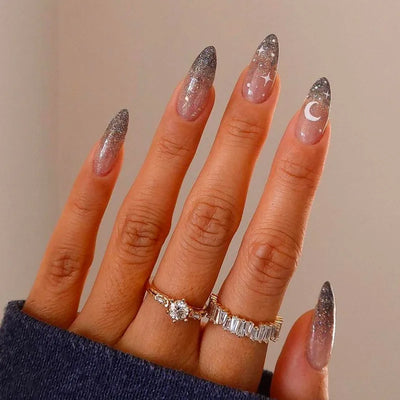 Almond Press On Nail Tips-10