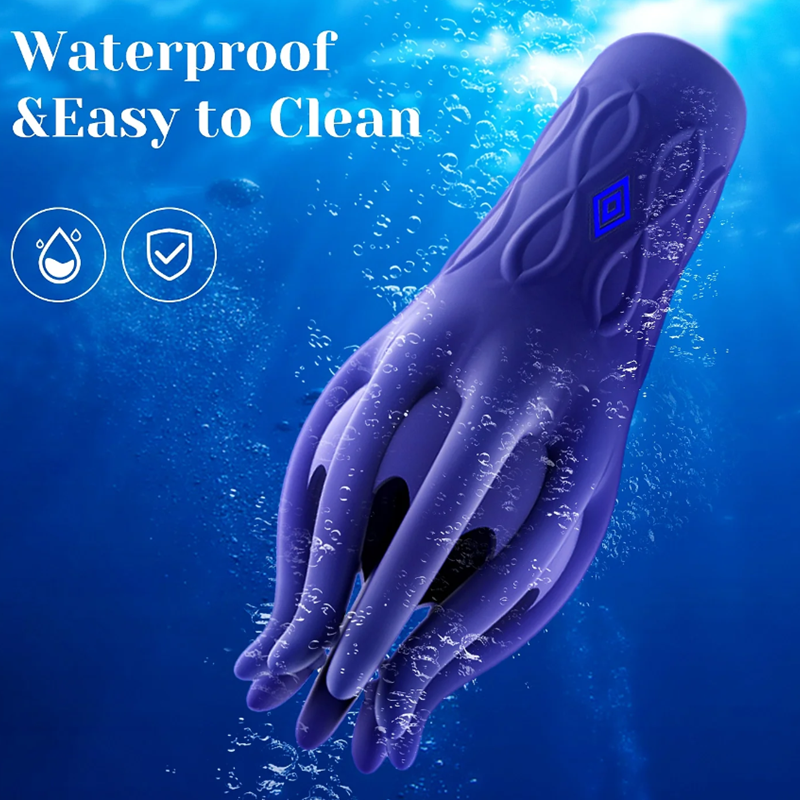 Vibration Squid Tentacle Glans Stimulator – Flexible Glans Vibrator & Trainer-1