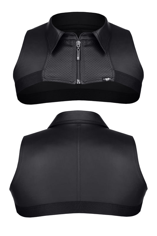 Extra short T-shirt BOAlvaro001 black - 2XL-0