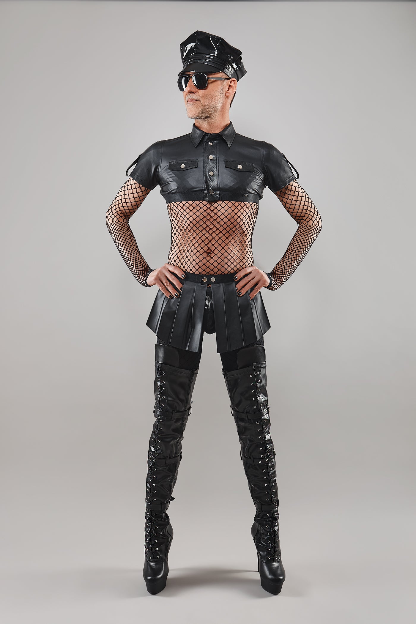 short skirt BOJulian001 black - 2XL-4