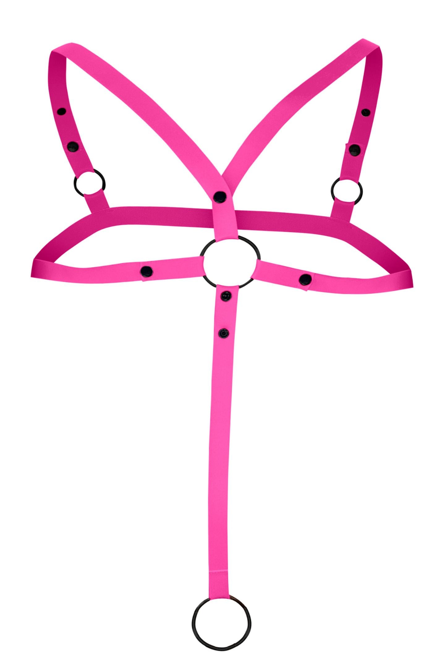 pink body harness 04 - OS-2