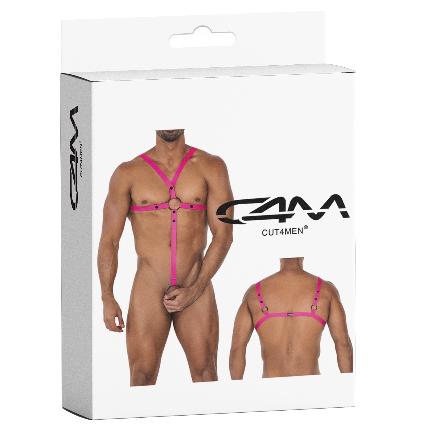 pink body harness 04 - OS-4