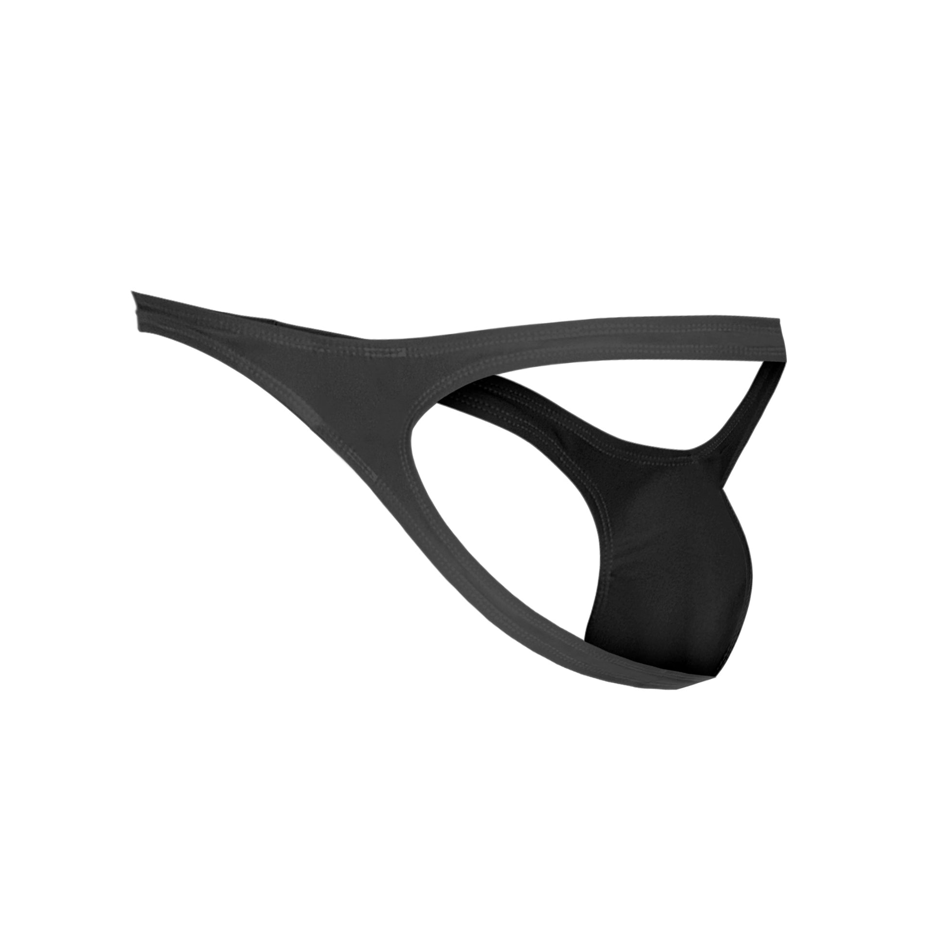black Low Rise Bulge String C4MSPXBUL02 - XL-1