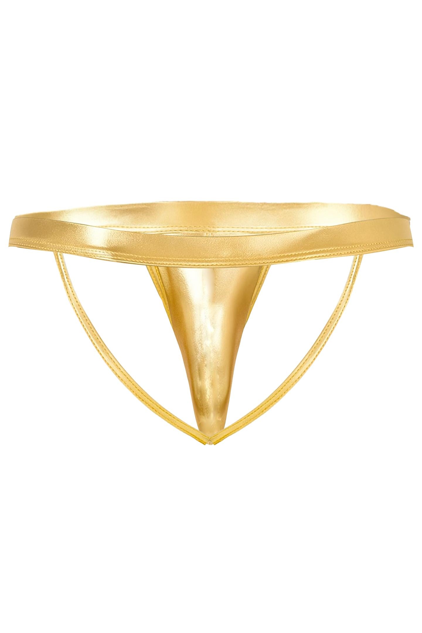 Gold Jockstrap Thong RAV113 - XL-1