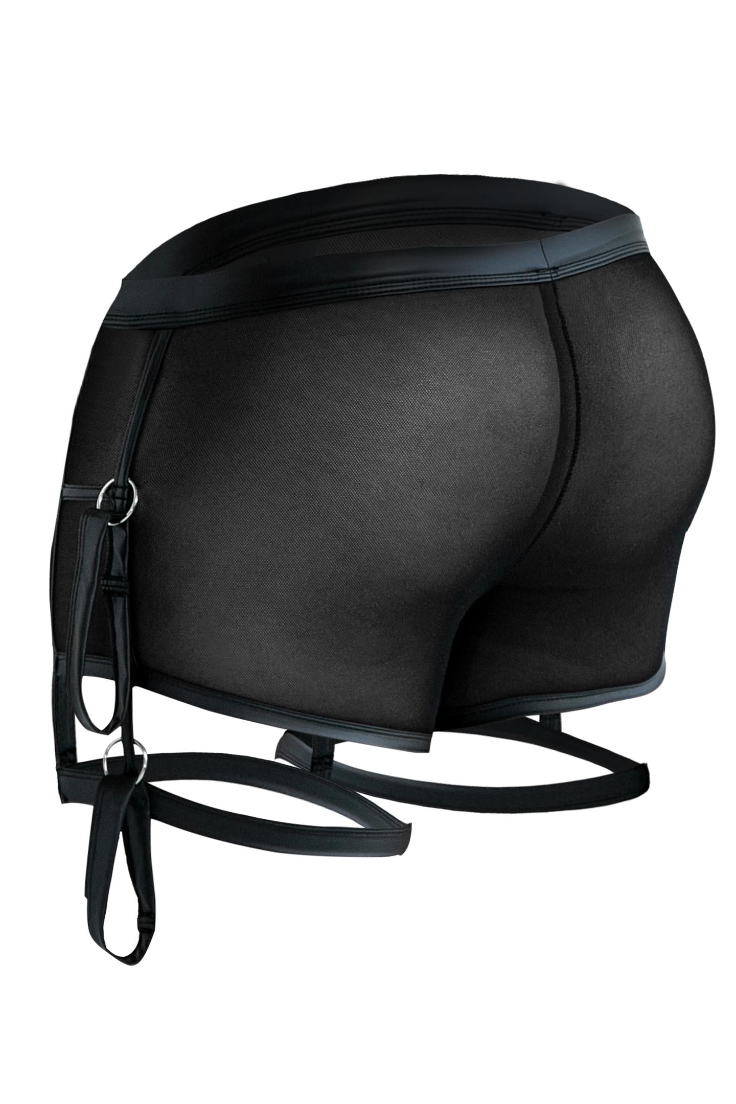 Black Prison Garter C4MRAV107 - XL-1