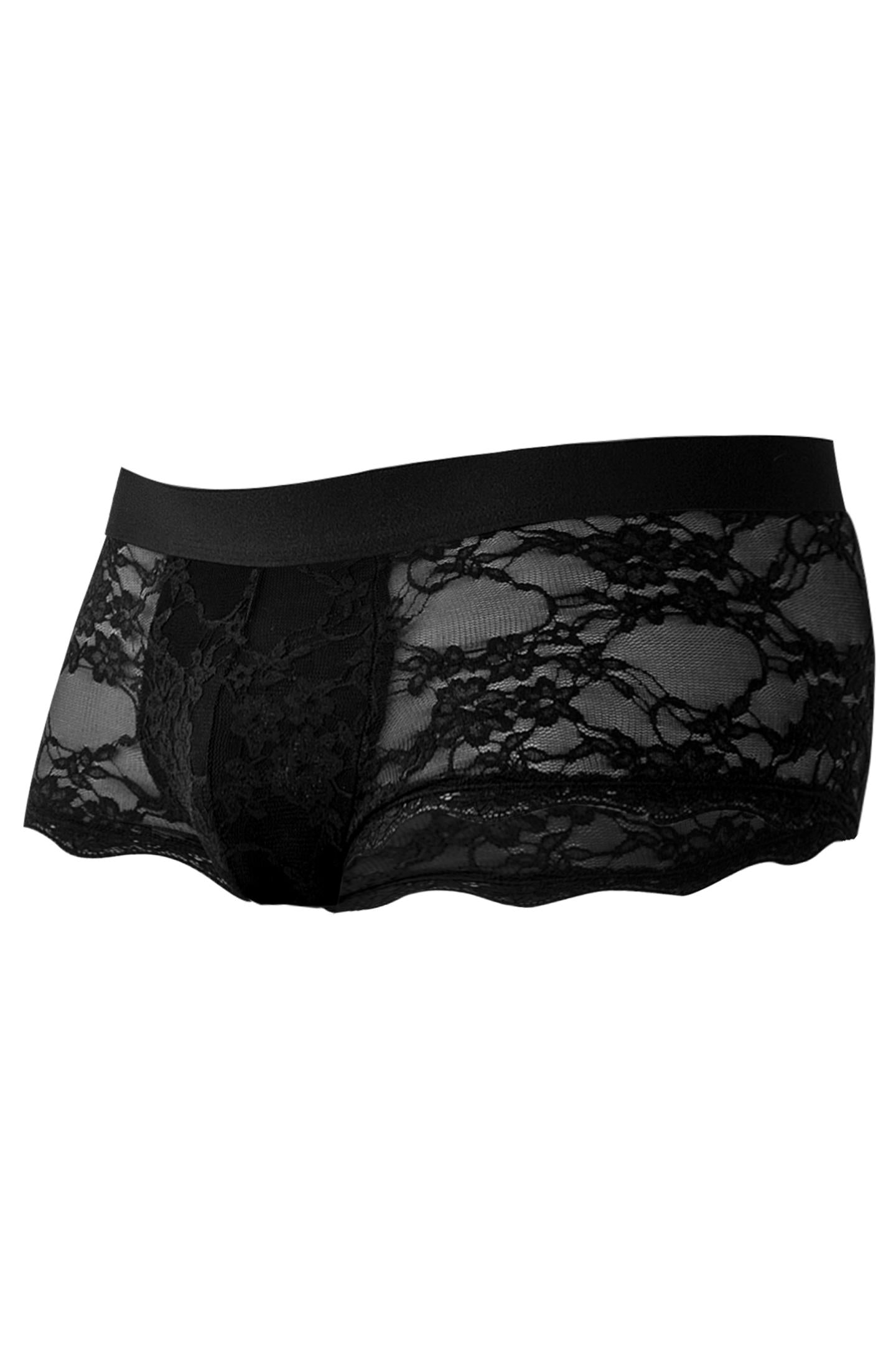 Black Lacey Trunk C4MRAV106 - XL-0
