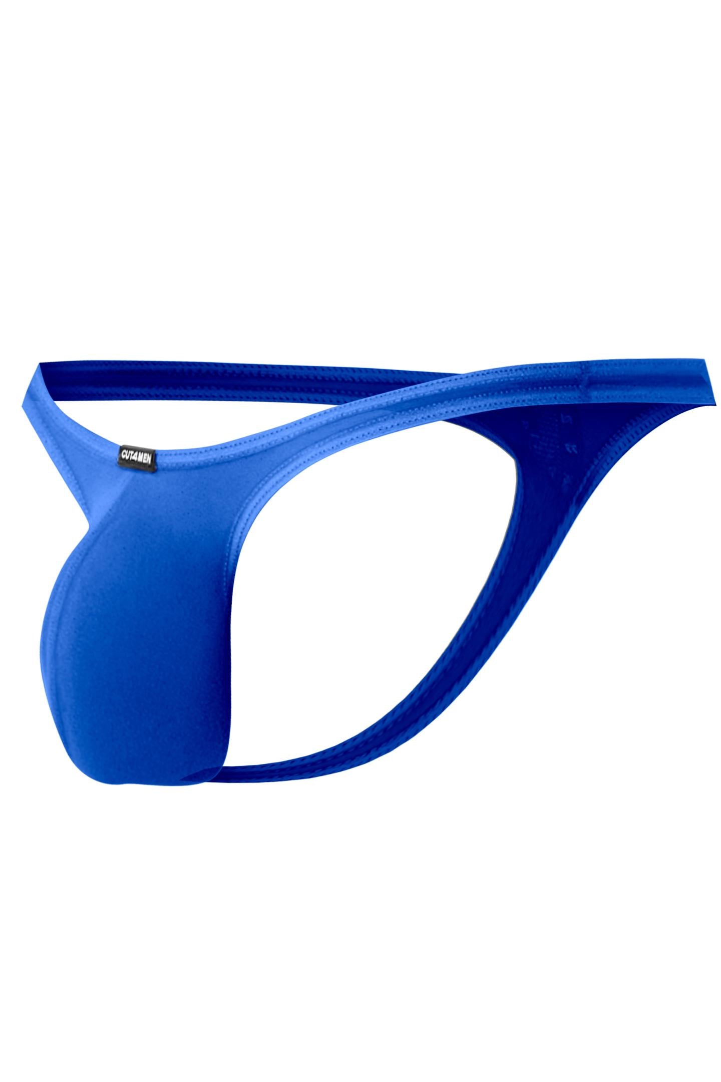 Electric Blue Mesh Plus Bulge String C4MSPXBUL04 - XL-0