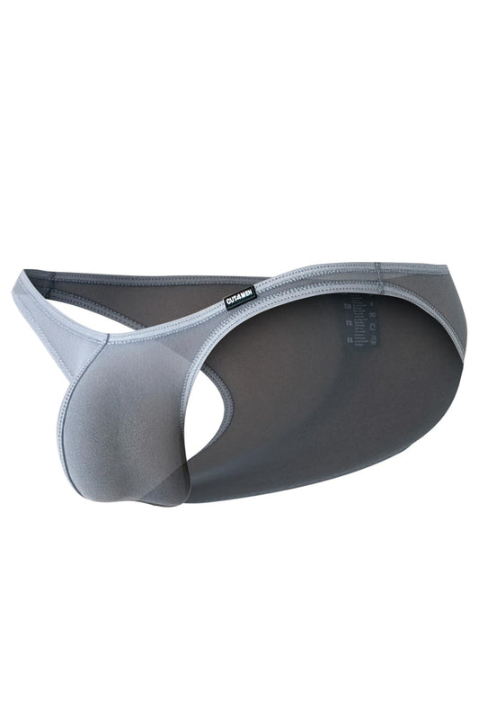 Grey Low Rise Bulge Brief Mesh C4MSPXBUL01 - XL-0