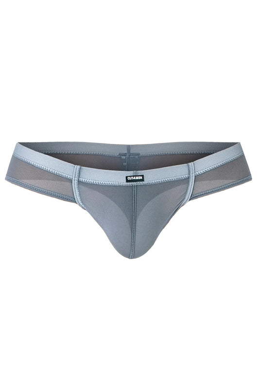 grey Mesh Hybrid Cheeky Brief C4MSPX22 - XL-0