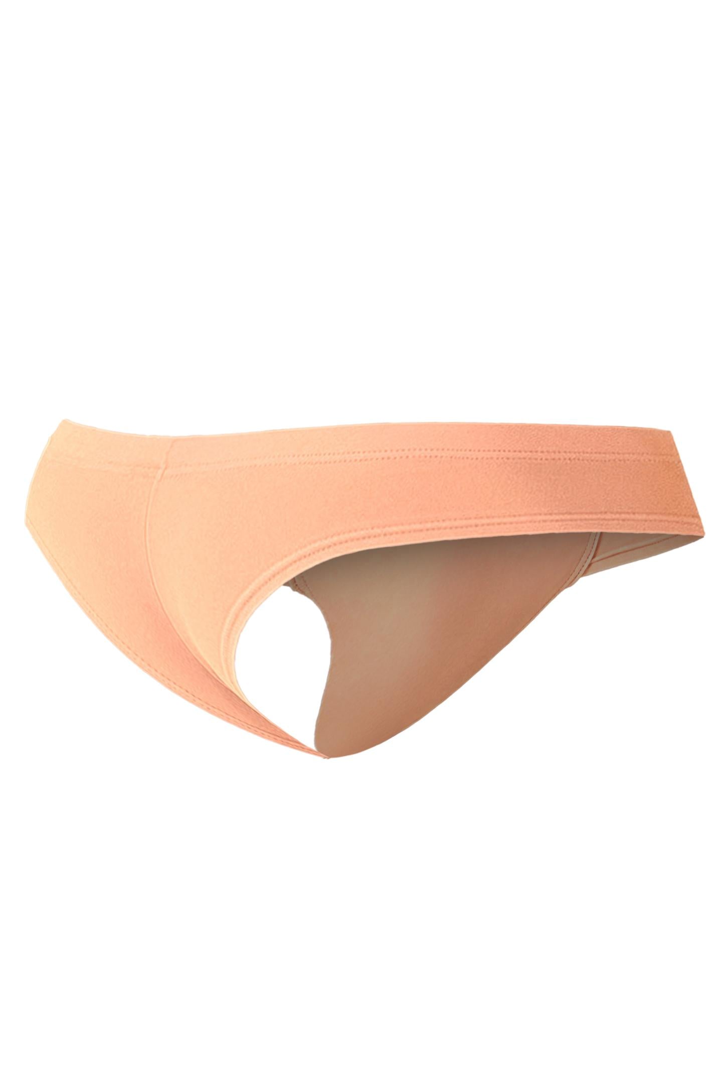 Peach Hybrid Cheeky Brief C4MSPX22 - XL-1