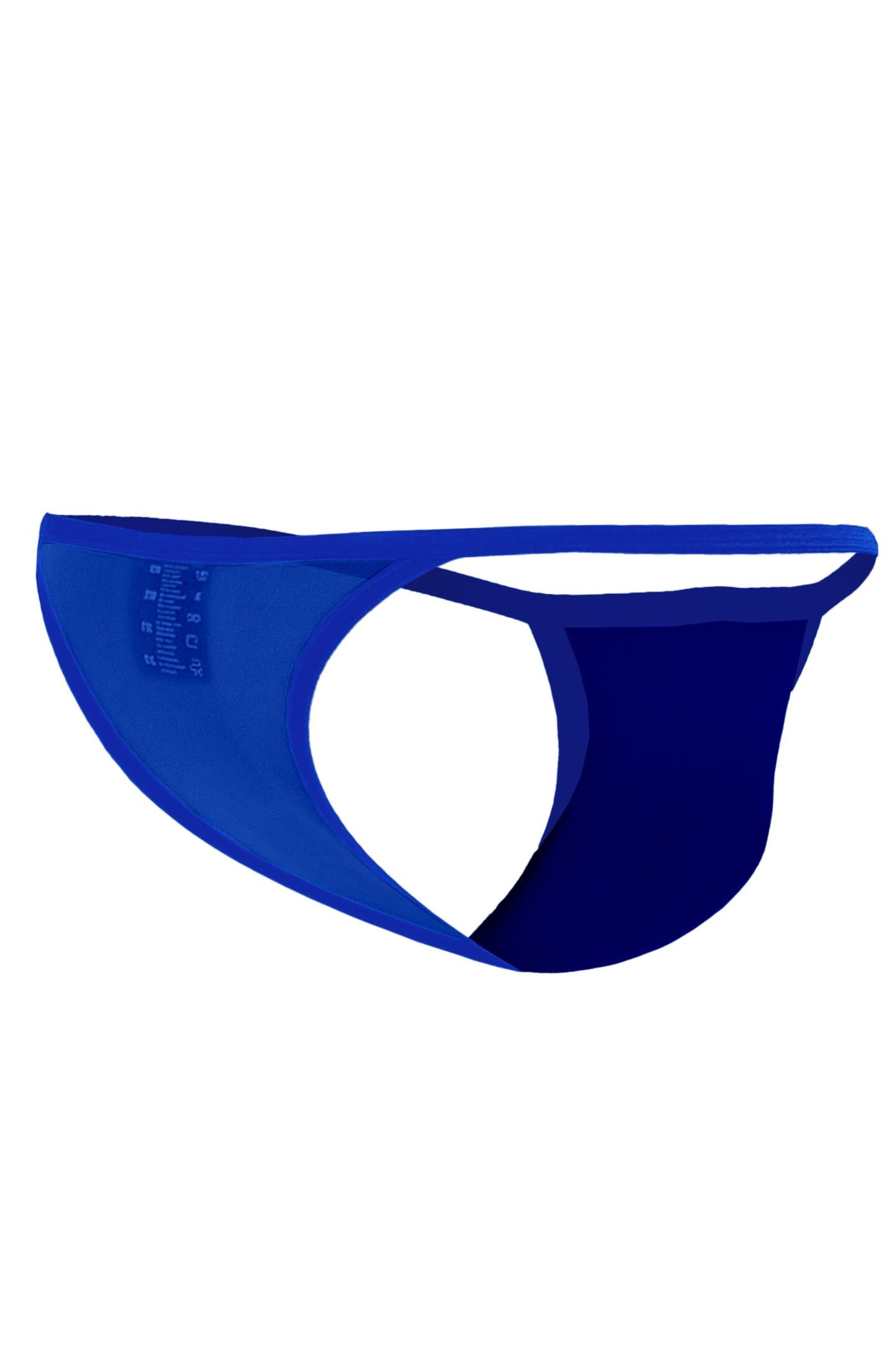 Electric Blue Tanga Kini Mesh C4MSPX16 - XL-1